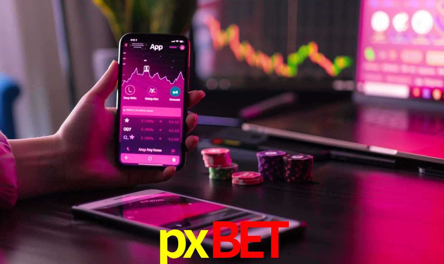 Comparação APP mobile vs versão web da pxbet